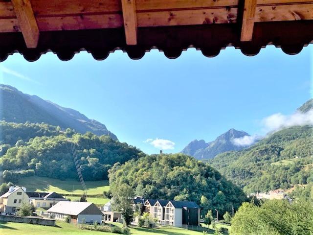 Appartement Tt Confort Au Coeur Des Montagnes Vue Sur Les Montagnes II Wifi Люс-Сен-Совёр Экстерьер фото